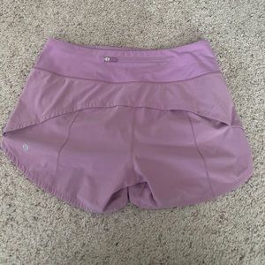 Speed Up Lined Lululemon Shorts 4”